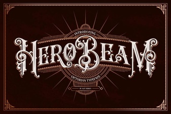 Hero Beam Font Design Trends and Creative Uses