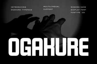 Ogakure Font Design Trends and Creative Uses