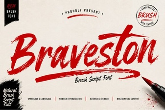 Braveston Font Design Trends 2024