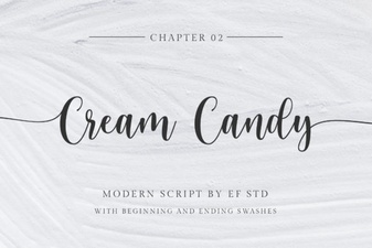 Cream Candy Font Design Trends and Creative Uses