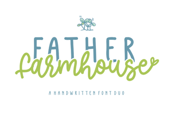 Father Farmhouse Font Design Ideas