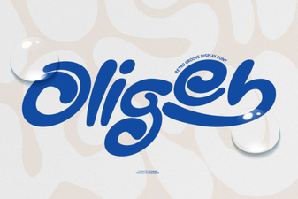 Oligeb Font Modern Design and Creative Usage Ideas