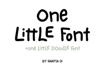 One Little Font Design Projects and Creative Uses